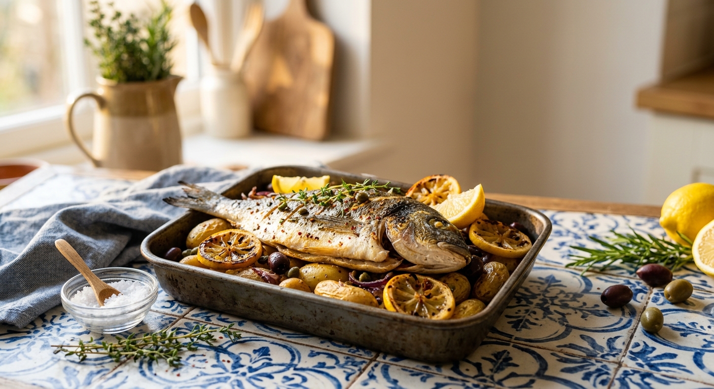 Sea Bream with Potatoes